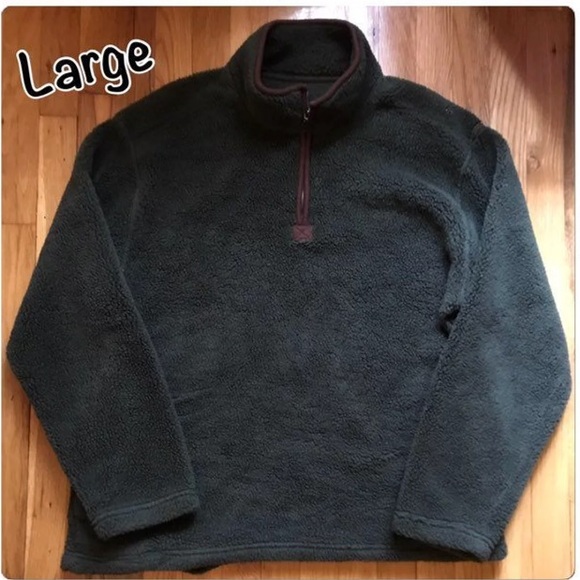 Mens Large Fleece Pullover 